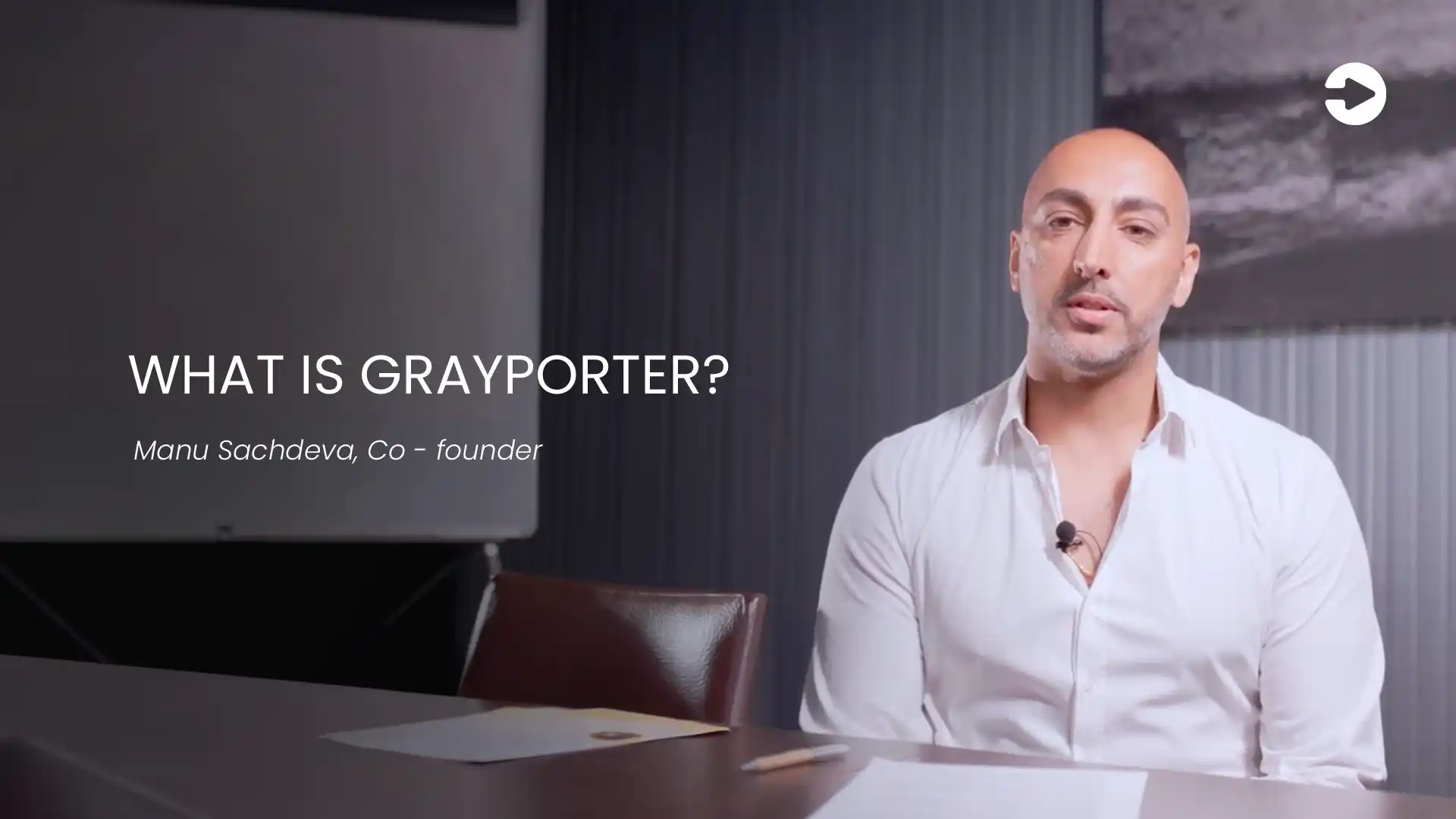 Manu Sachdeva, founder of GrayPorter