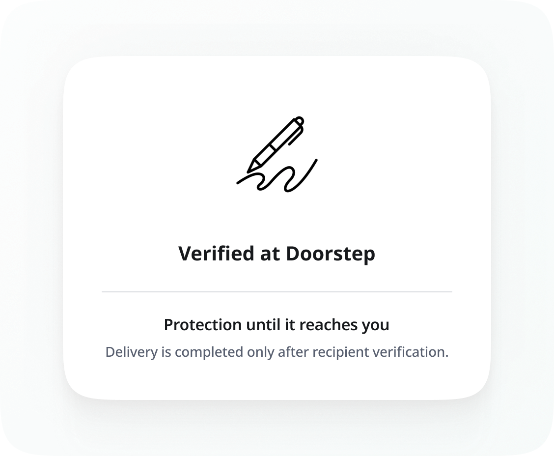 Signature Required.